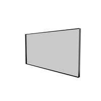 Elegant Mat Sort Badeværdsspejl - Stilfuldt Design 120 cm