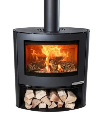 Sort Aduro Brændeovn 80x78x37 - Aduro A/s 637501924  - 5704065007862