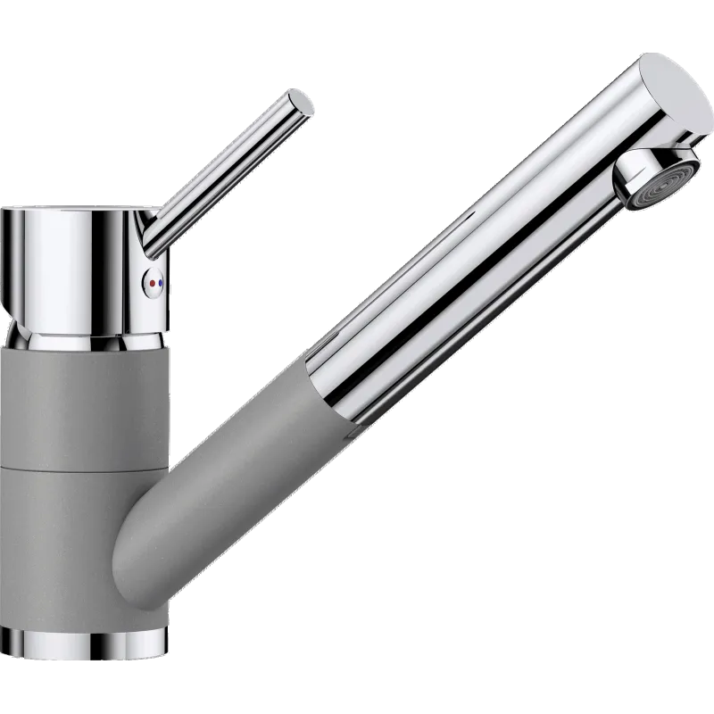 Blanco Antas Køkkenarmatur Silgranit Look Aluminium Med Udtræksbruser - Blanco 637501924 - 4020684445634