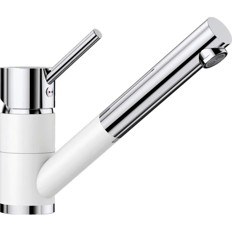 Hvid Blanco Antas Køkkenarmatur Silgranit Look Med Udtræksbruser - Blanco 637501924 - 4020684445641