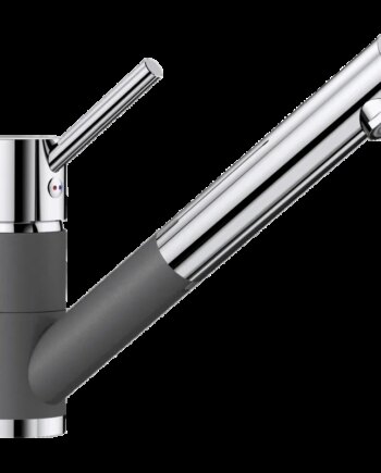 Blanco Antas Køkkenarmatur Silgranit Look Klippegrå Med Udtræksbruser - Blanco 637501924  - 4020684589680