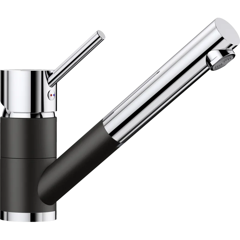 Sort Blanco Antas Køkkenarmatur Silgranit Look Med Udtræksbruser - Blanco 637501924 - 4020684736121