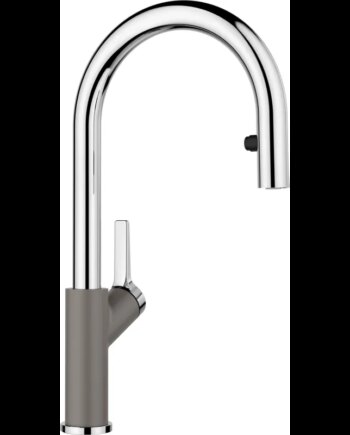 Blanco Carena Køkkenarmatur Silgranit Look Vulkangrå Med Udtræksbruser - Blanco 637501924  - 4020684773669