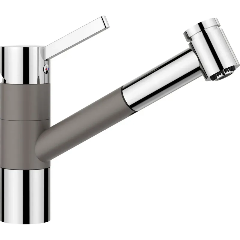 Blanco Tivo Køkkenarmatur Silgranit Look Vulkangrå Med Udtræksbruser - Blanco 637501924 - 4020684773201