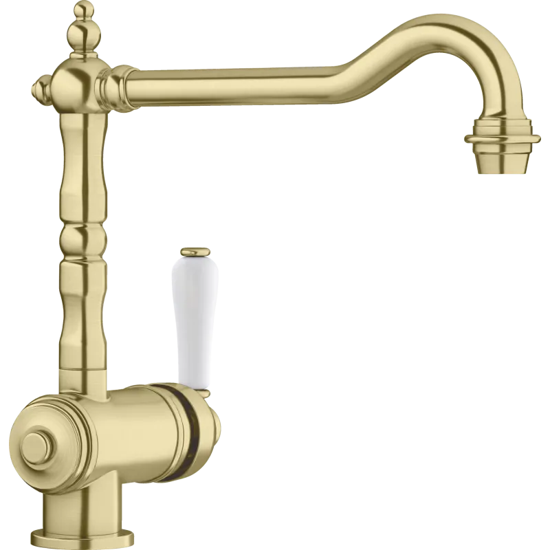 Blanco Tradon Køkkenarmatur Metaloverflade Satin Gold Uden Udtræksbruser - Blanco 637501924 - 4020684751032