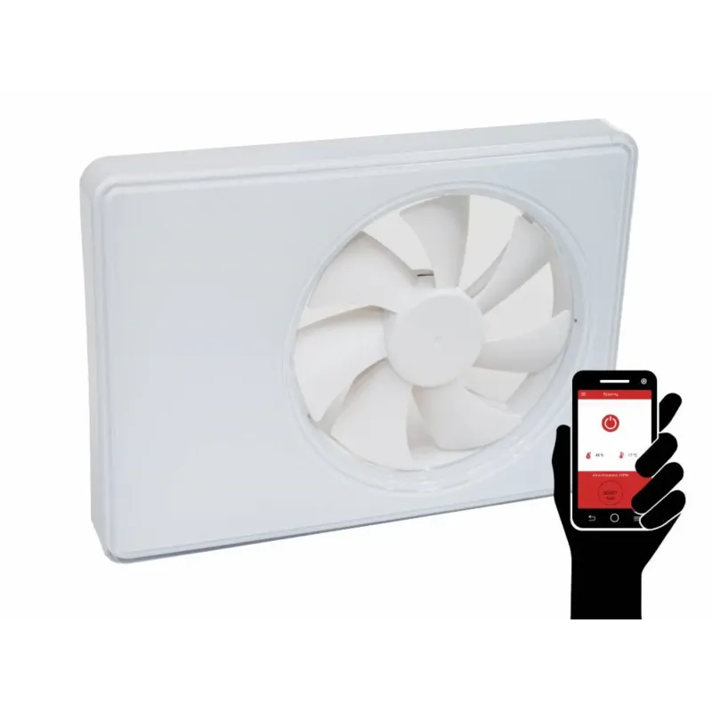 Hvid Duka Smart Fan Wifi - Duka 637501924 - 5708605014815