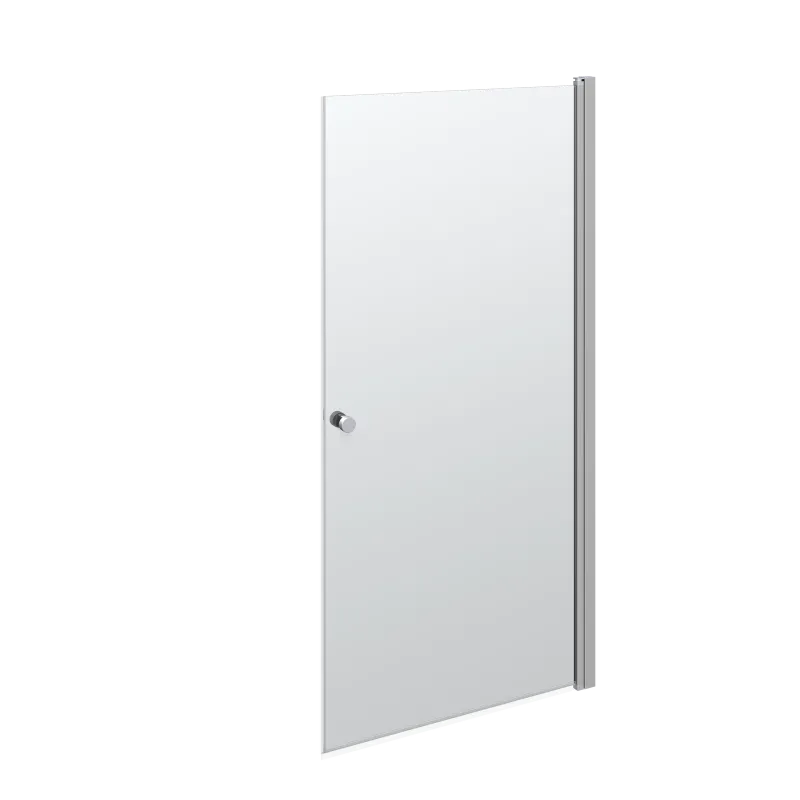 Scanbad Match Svingdør :200x97 Satin Klar Satin - Scanbad 637501924