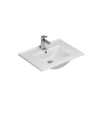 Hvid Scanbad Multo Vask Amber 61x45 - Scanbad 637501924