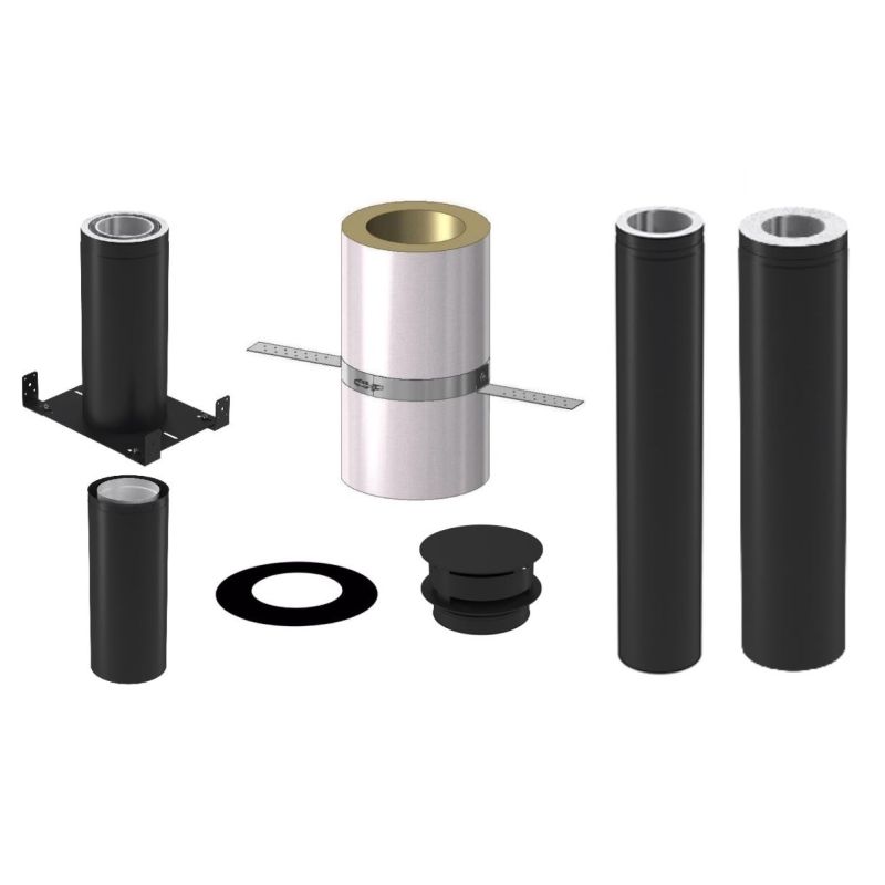 Schiedel Permeter Smooth Startboks Skorstenspakke ø150 - Schiedel 637501924 - 4051921944313